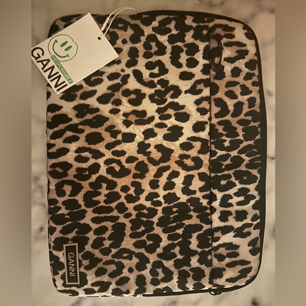 GANNI laptop padded case in excellent condition